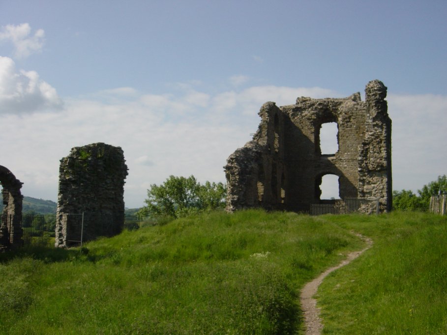 The old ruined castle at Clun